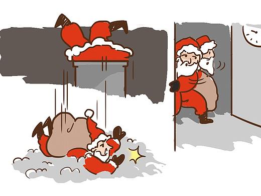 圣誕老人的最后一個圣誕節(jié)（個人主頁-ZNDQyOTQzMzY=） - 短篇/格漫 - 站酷設(shè)計(jì)師江小小小白原創(chuàng)素材 - 站酷ZCOOL