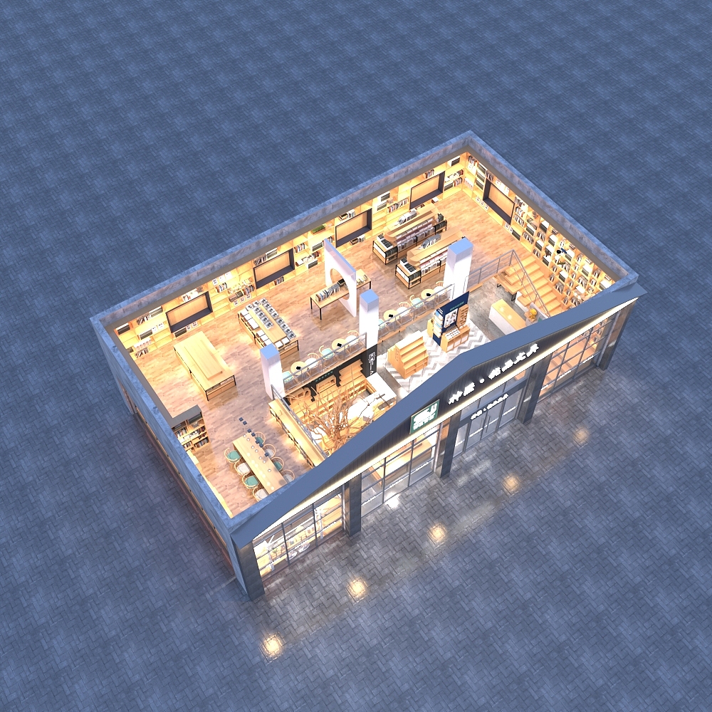 文具馆（图ZMjU3NjQxOTA4） - 商业空间设计 - 站酷设计师NuttyOne原创素材 - 站酷ZCOOL