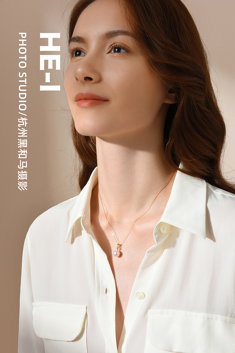 珠宝饰品|珍珠摄影|静物摄影|杭州摄影|杭州黑和马摄影