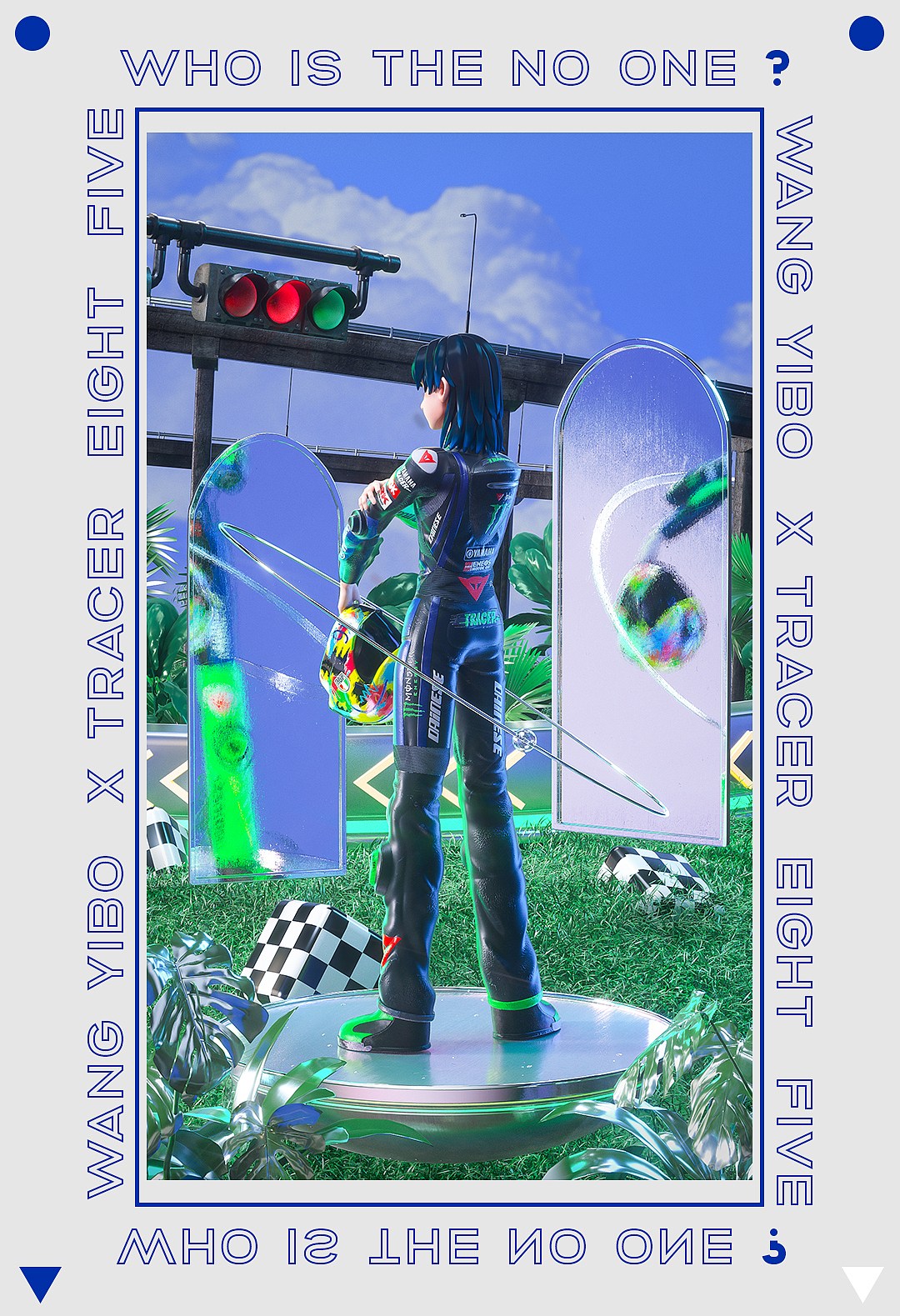 TRACER 85——王一博虚拟形象第三回（图ZMjc2MDk5OTMy） - IP形象 - 站酷设计师茶茶面原创素材 - 站酷ZCOOL
