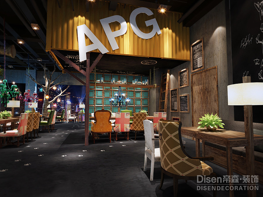 南京精品咖啡厅设计|南京主题咖啡厅装修|精装咖啡厅（图ZMTExMDc1ODQ0） - 家装设计 - 站酷设计师南京专业咖啡装修原创素材 - 站酷ZCOOL