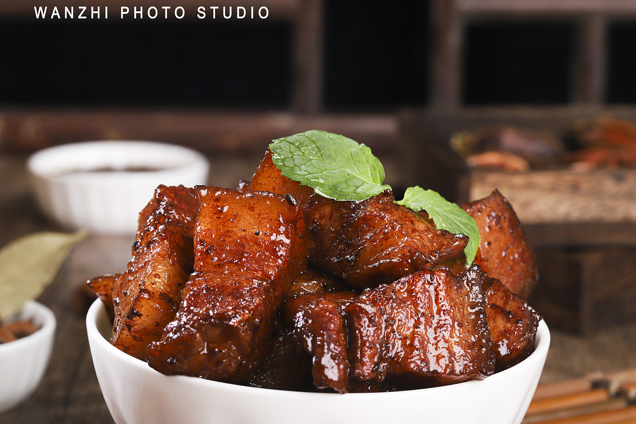 红烧肉|摄影|美食摄影|宛芝视觉 - 原创作品 - 站酷 (zcool)
