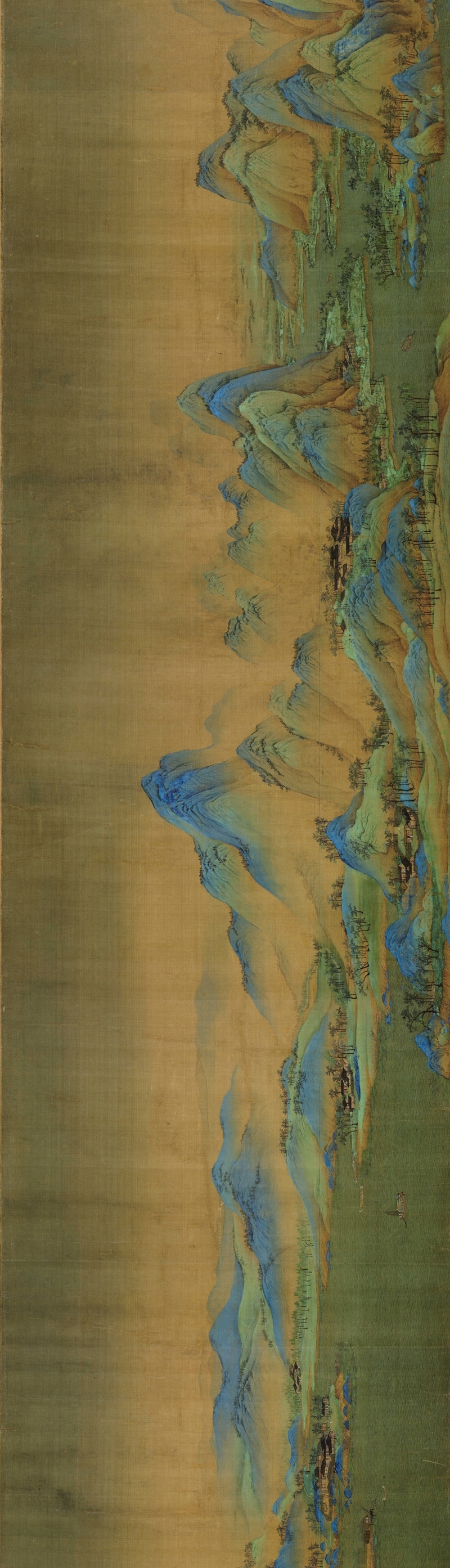 千里江山图的原稿尺寸图片