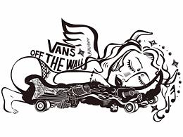 有关VansT恤的涂涂画画