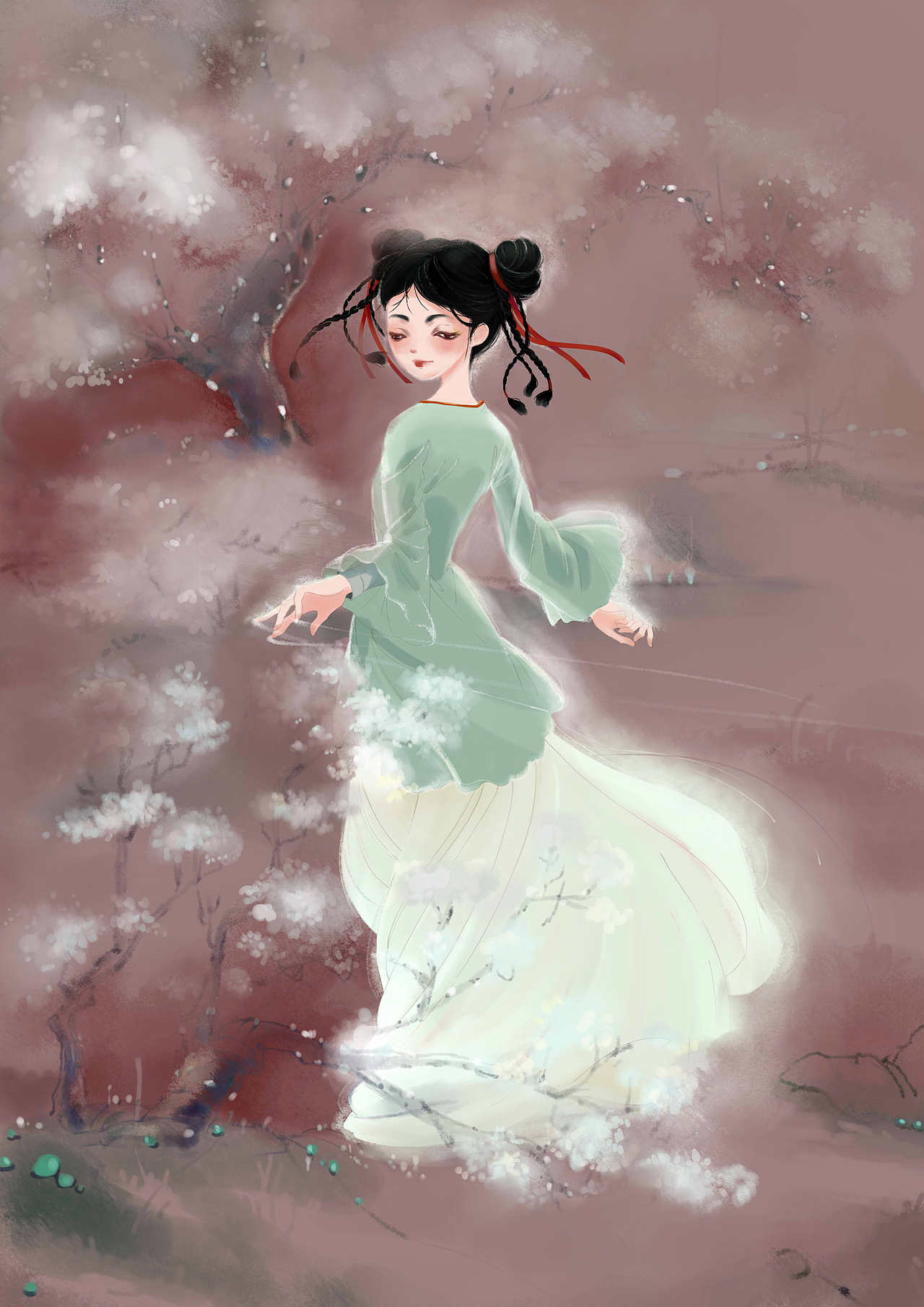 部分插画，随意整理了些~~希望你们喜欢