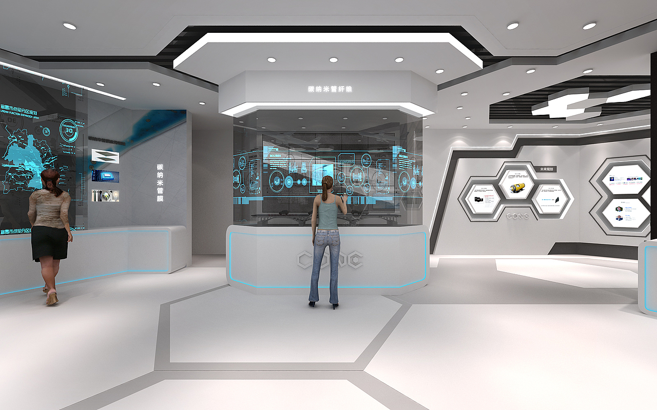 黑白展厅（图ZMjI0Nzk1Nzg0） - 展陈设计 - 站酷设计师一叶知秋设计原创素材 - 站酷ZCOOL