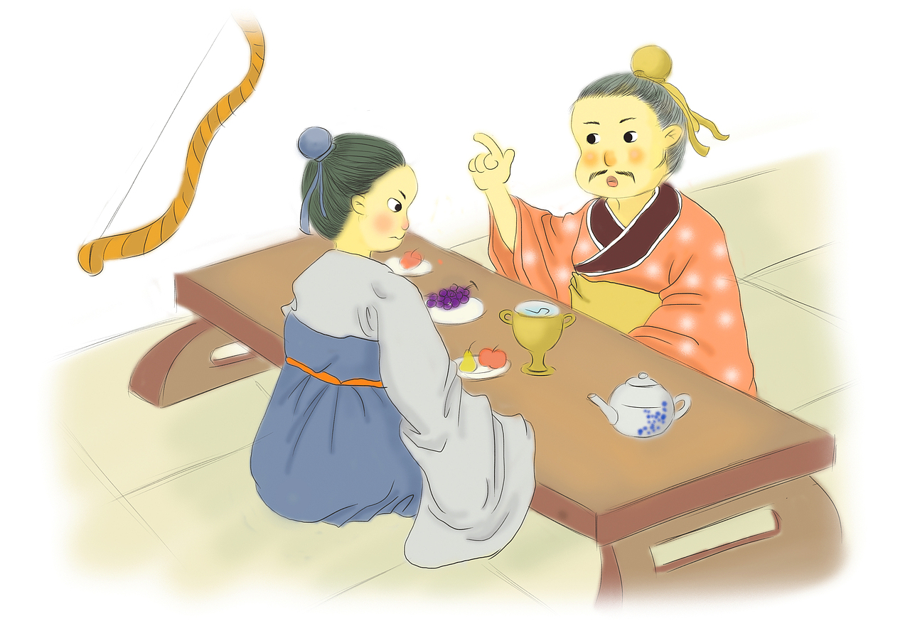 儿童国学插画千字文