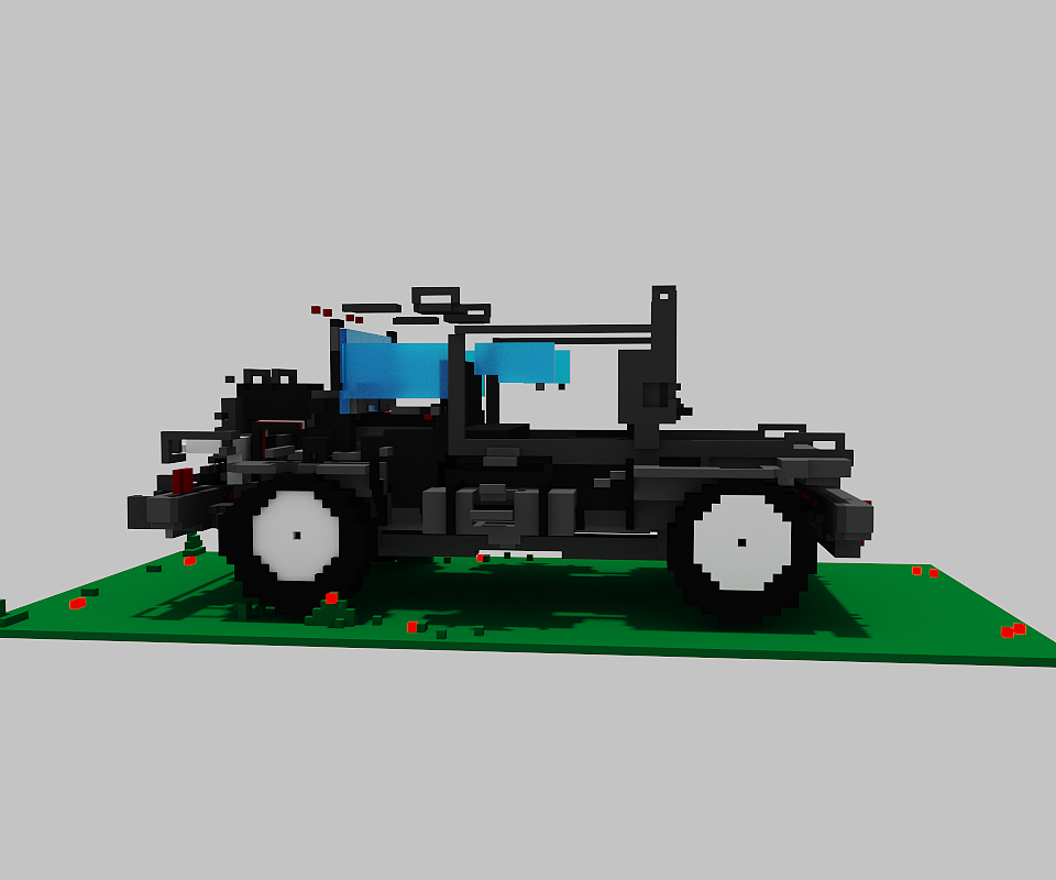 MagicaVoxel--卡车头（图ZMzQwNzg3MjM2） - 动画/影视 - 站酷设计师Maxyang1900原创素材 - 站酷ZCOOL