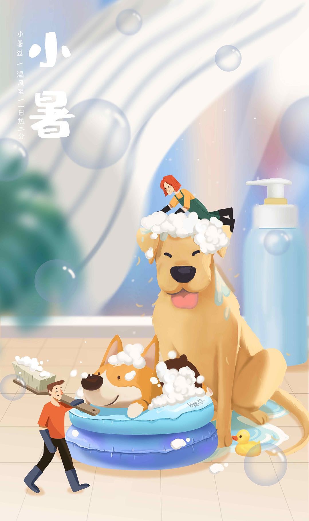 我的狗子 柯基 拉布拉多