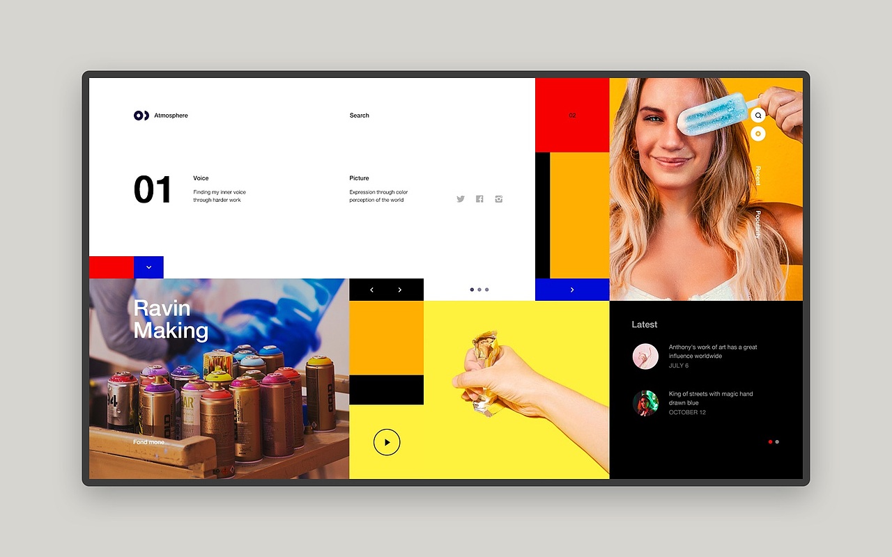 三月界面练习（图ZMjA0MDMyNjEy） - 企业官网 - 站酷设计师王金宝原创素材 - 站酷ZCOOL