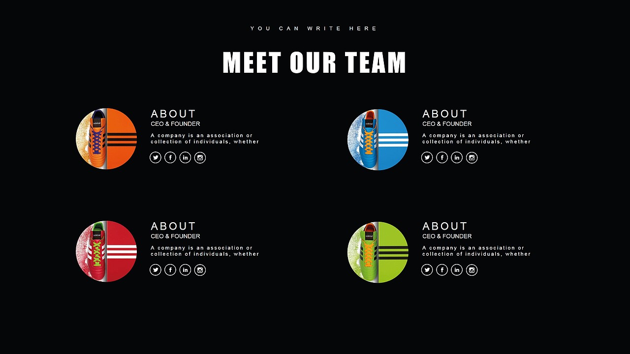 adidas阿迪达斯时尚运动品牌营销策划PPT模板（图ZNzgzNDAzNDQ=） - PPT/Keynote - 站酷设计师MASEFAT工作室原创素材 - 站酷ZCOOL