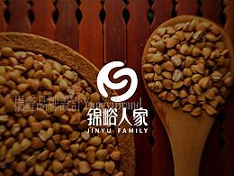 西安品牌LOGO設(shè)計案例：錦峪人家LOGO設(shè)計  | 楊壹品牌