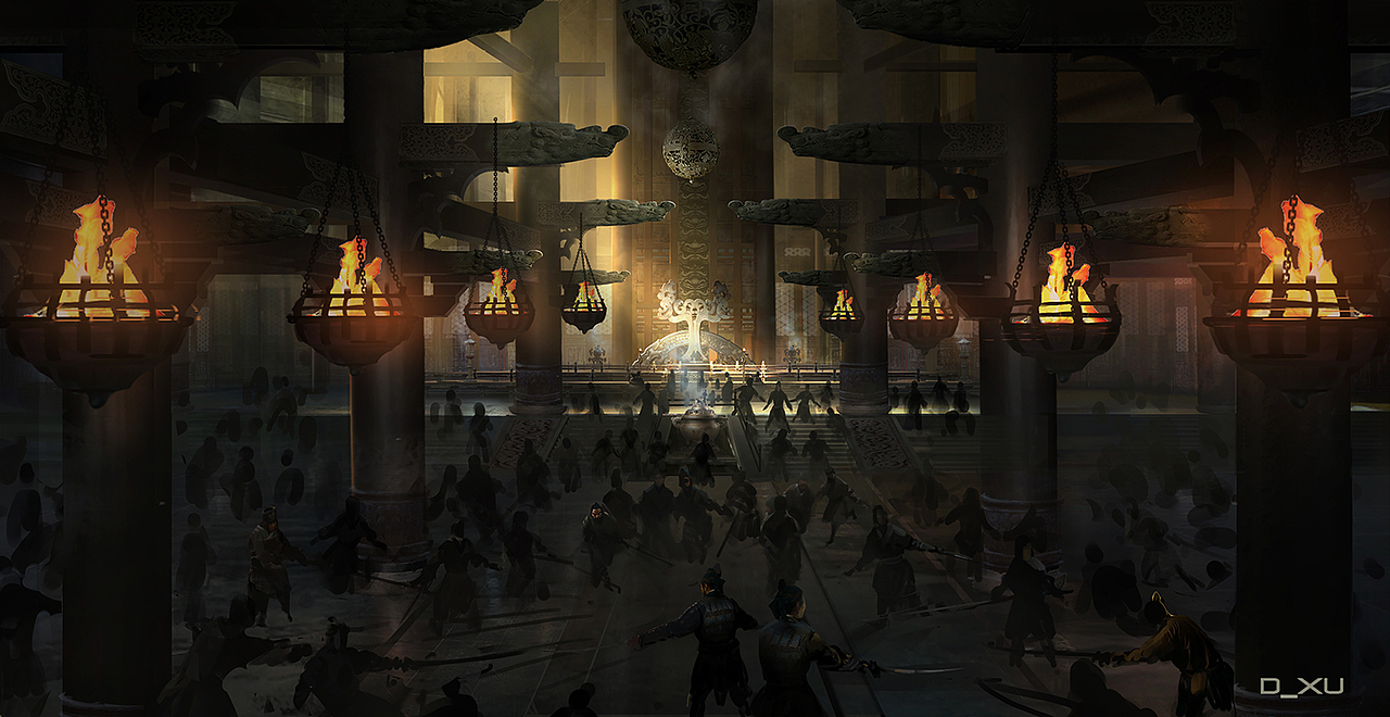 之前给网剧《镇魂街》画的图（图ZODgwNzk2NjQ=） - 概念设定 - 站酷设计师徐义升D_XU原创素材 - 站酷ZCOOL