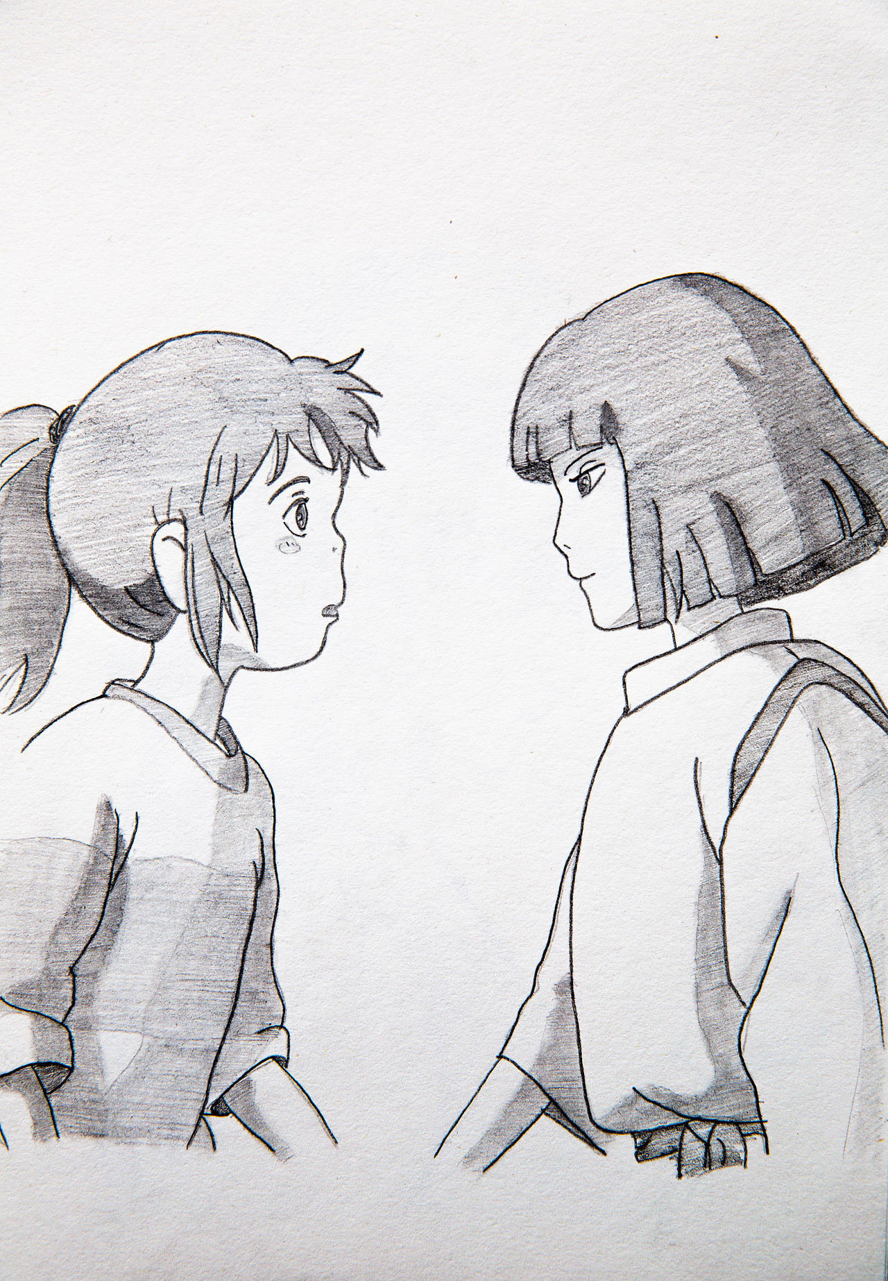 《千与千寻》手绘