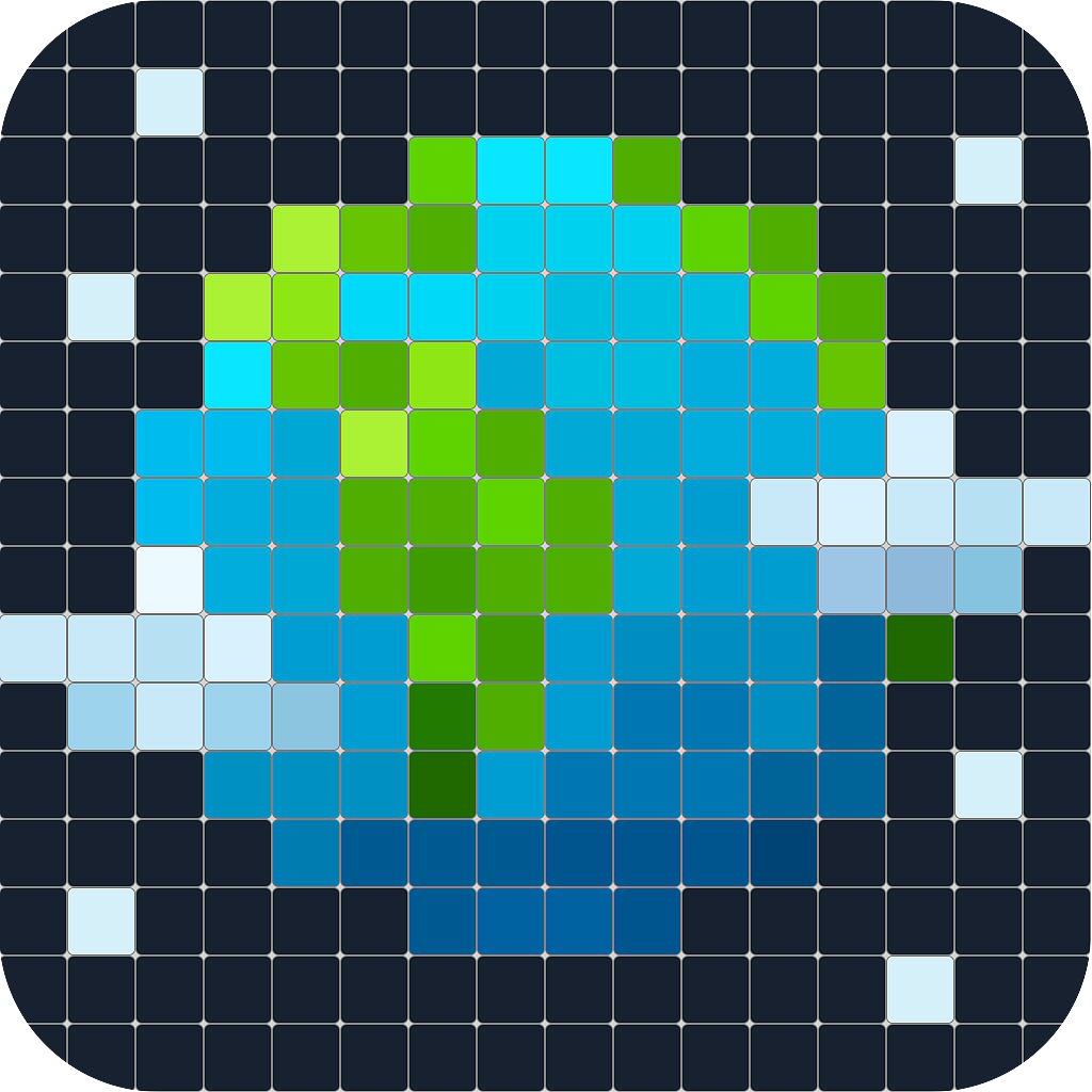 格子世界游戏图标像素化图标