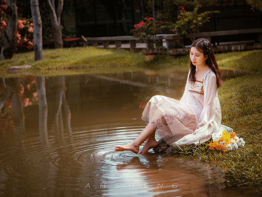 花与少女