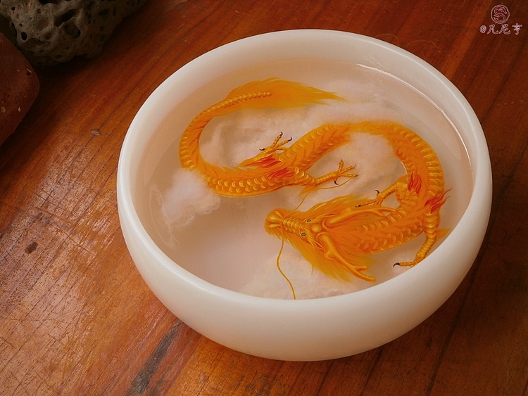 凡尼亨 3D树脂画金龙