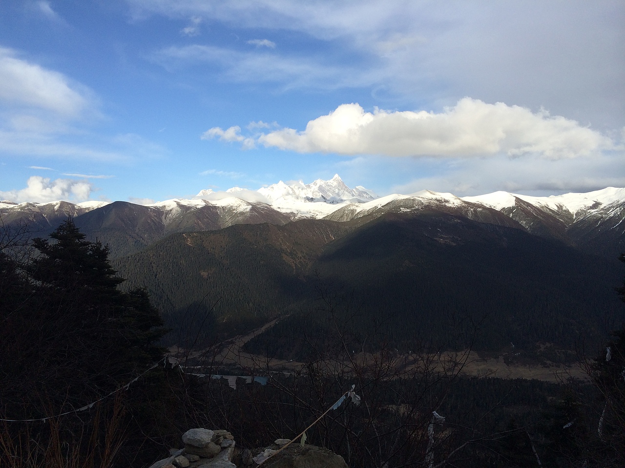 一连放了四张,这就是传说中的南迦巴瓦峰