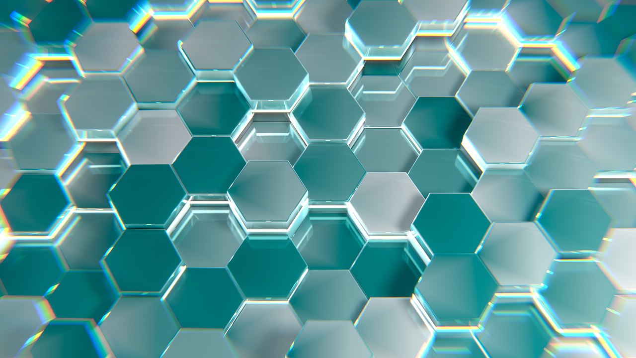 hexagon crystal 六边形水晶