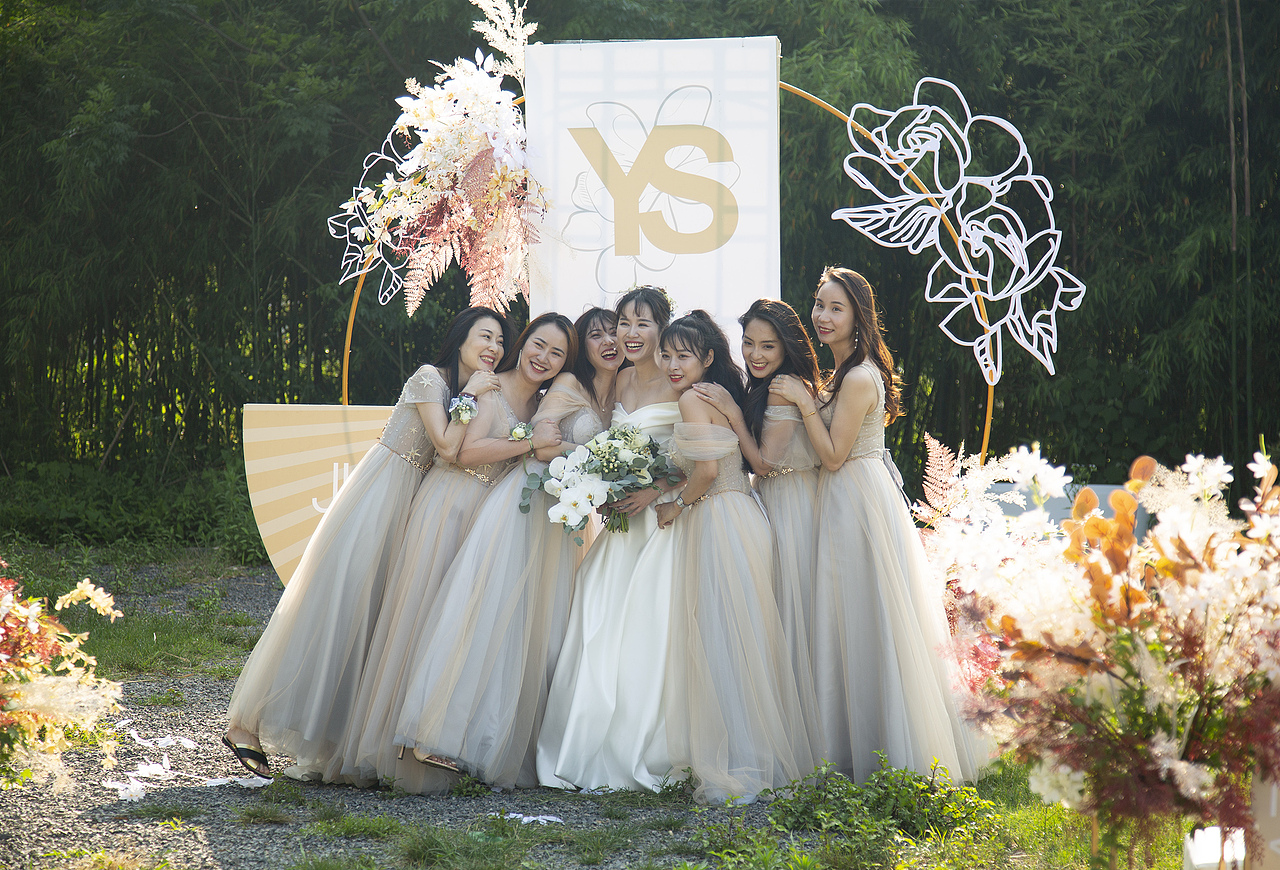 慧心谷草皮婚礼