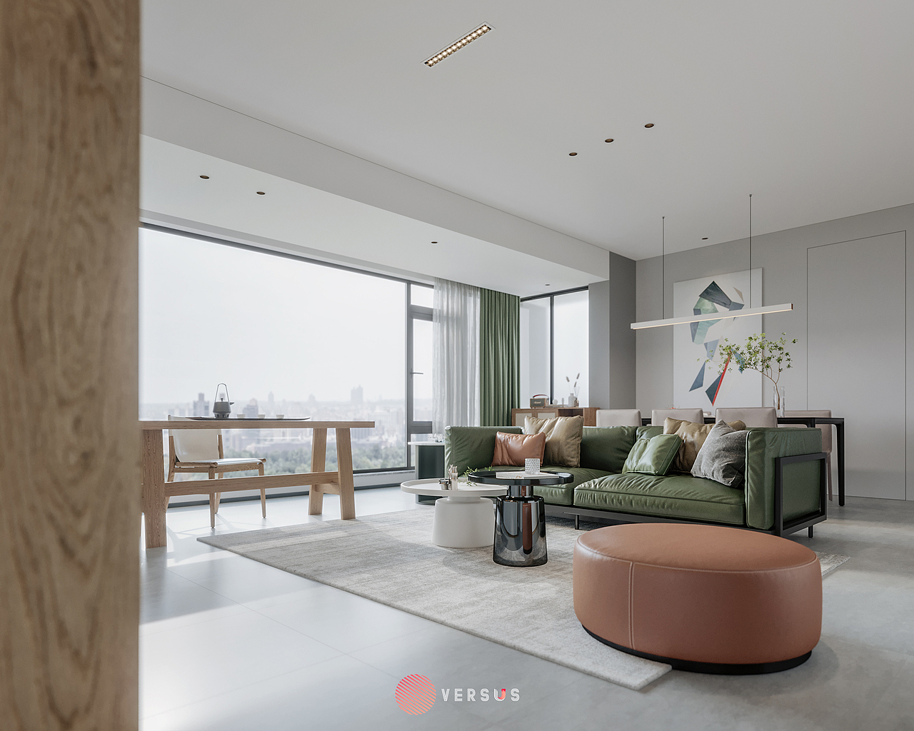 现代丨木作极简（图ZMjY5NTIyNjA4） - 家装设计 - 站酷设计师奶昔呀原创素材 - 站酷ZCOOL