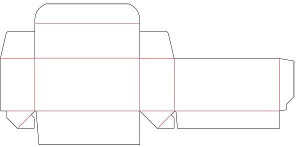 千款纸盒包装结构展开图下载