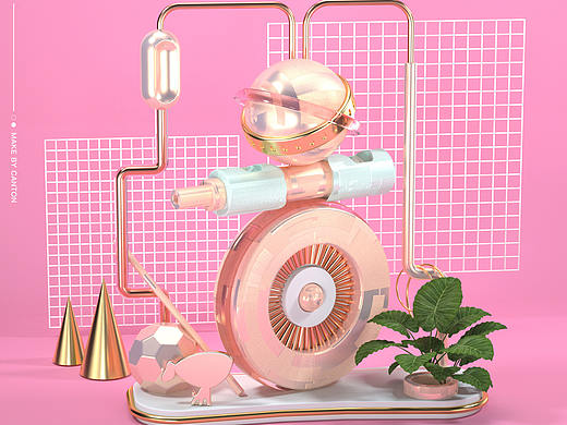 场景建模渲染。