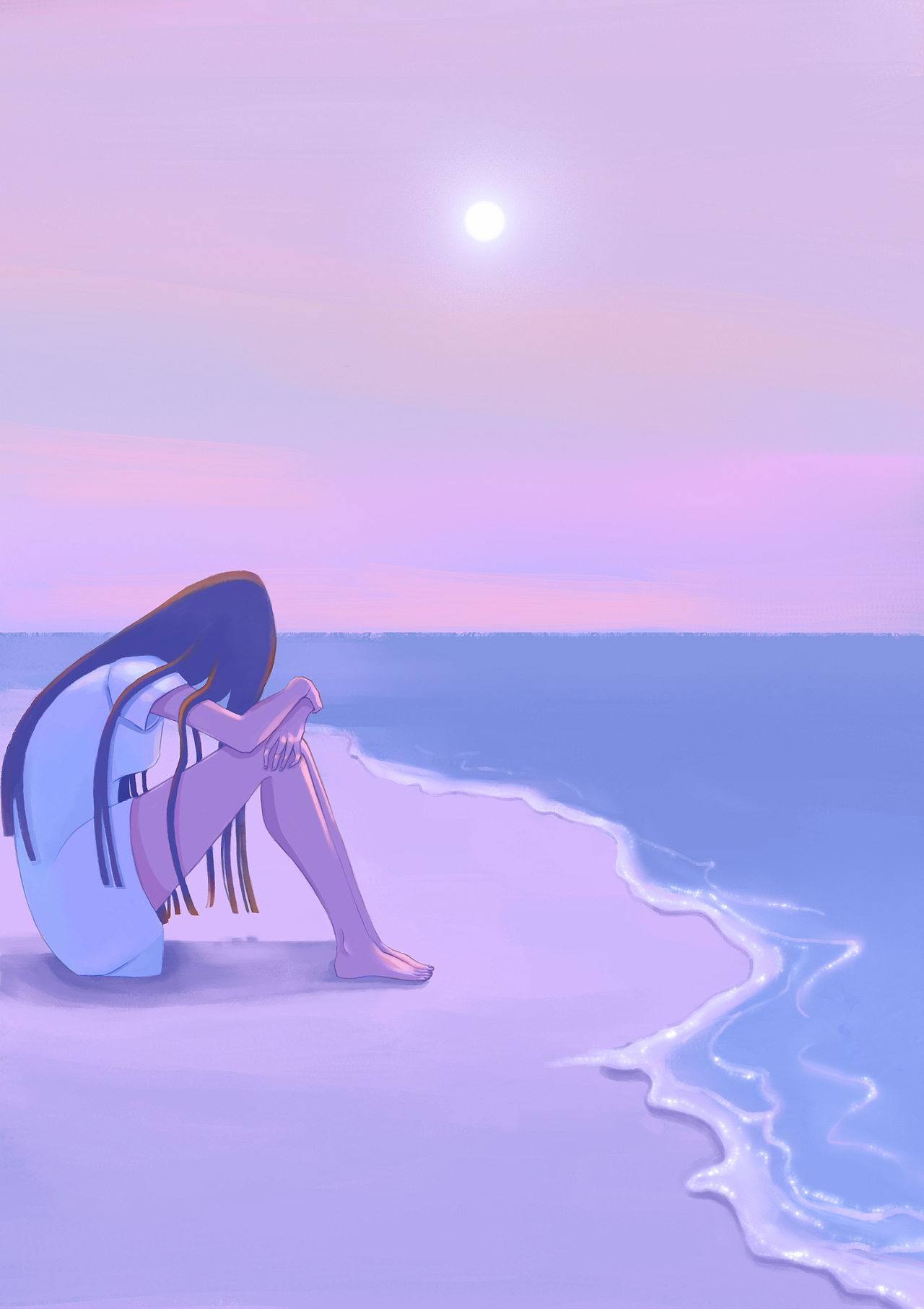 有负面情绪的时候,不要对我讲道理,更不要争辩。你只需要走开,让我冷静冷静。等我把情绪好好消化,你再过来给我一个拥抱就足够了!