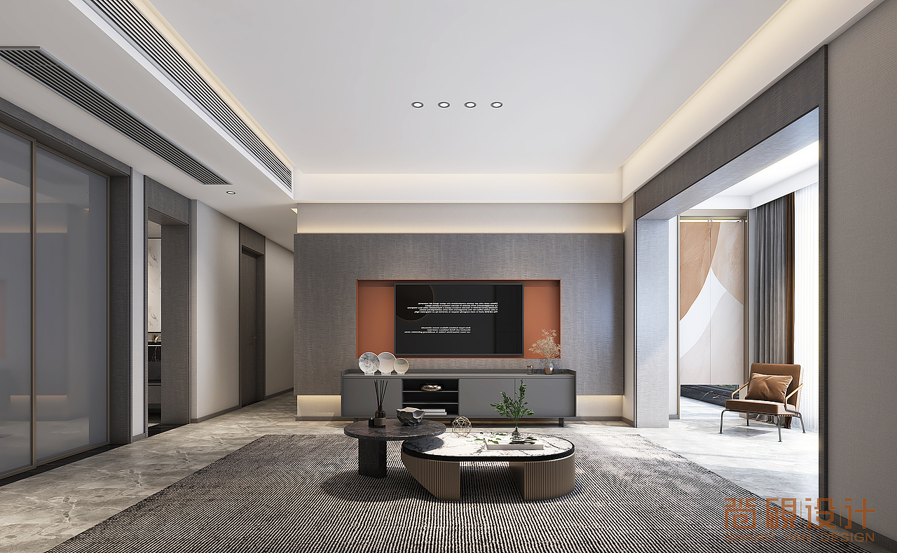 现代四居室（图ZMjUxNTAxOTk2） - 家装设计 - 站酷设计师Z57817831原创素材 - 站酷ZCOOL