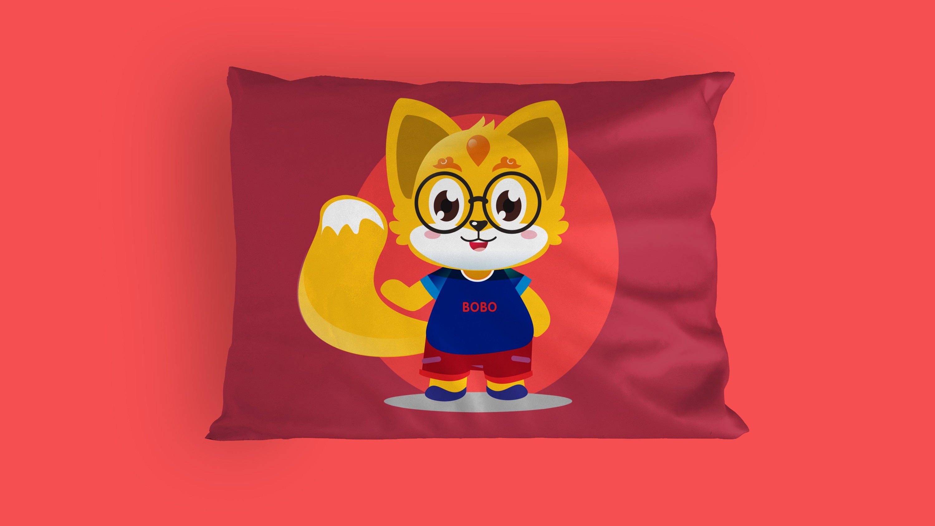 狐狸波波吉祥物设计|平面|ip形象|坐北朝南的大熊 - 原创作品 - 站酷