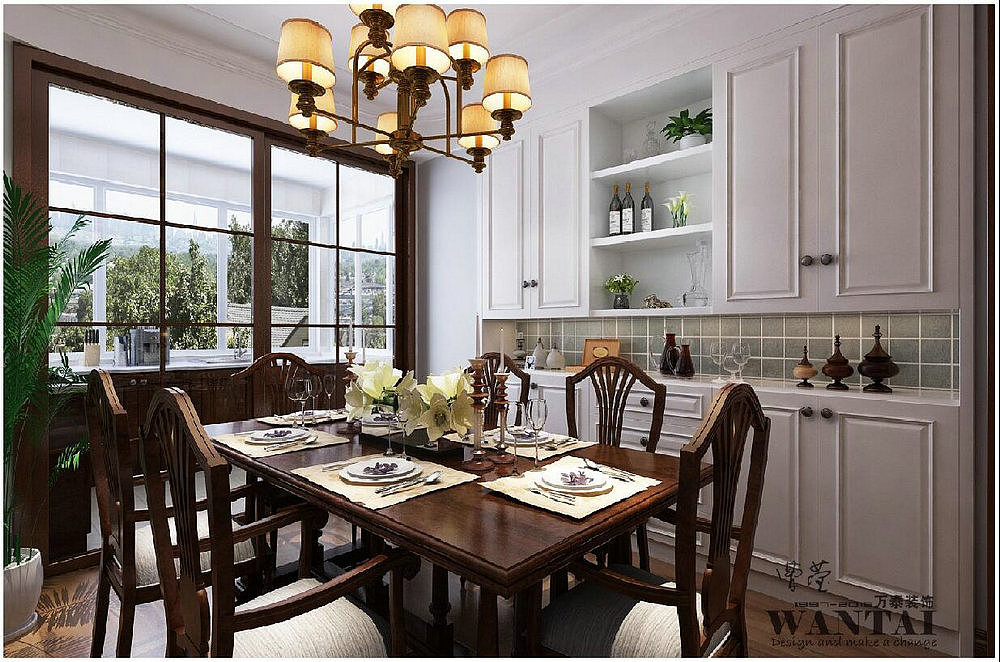 汶上东方名都146平简美风格装修效果图-其他风格可留言