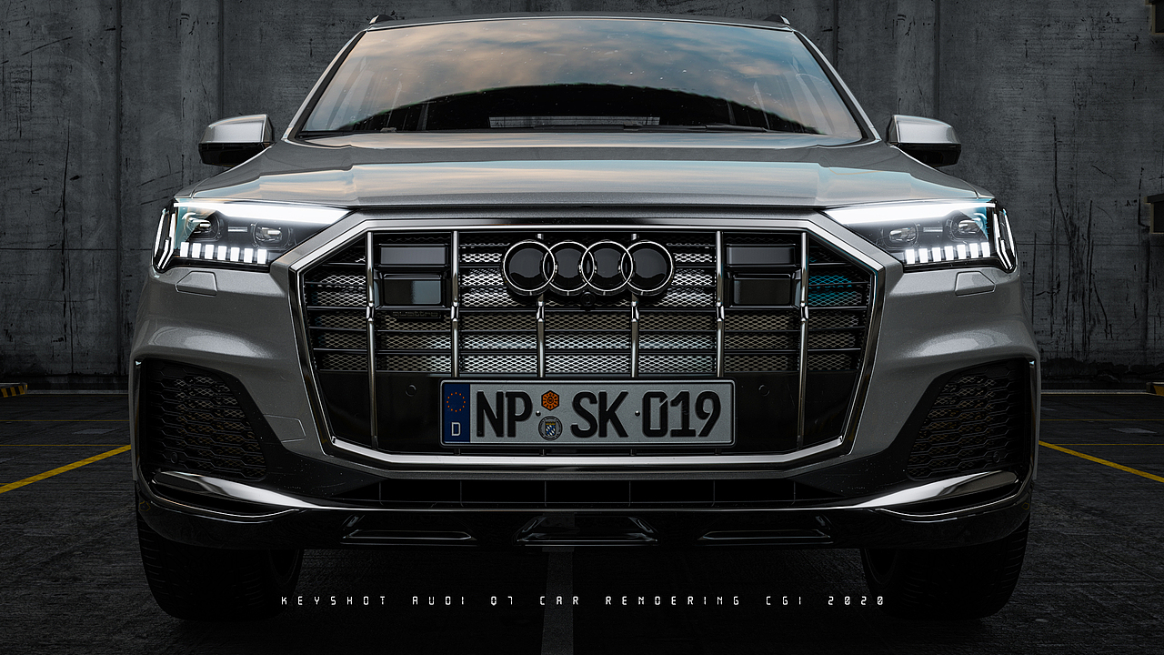 KEYSHOT Audi Q7 CGI（图ZMjM2OTc4Nzg0） - 机械/交通 - 站酷设计师阿飞_Vision原创素材 - 站酷ZCOOL
