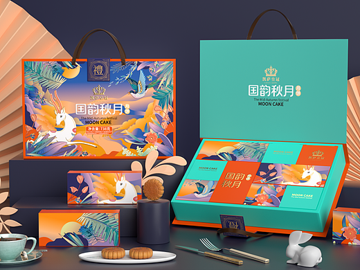 巨灵设计与凯萨皇冠出品的2023月饼礼盒案
