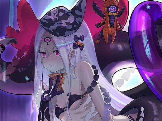 阿比盖尔同人（个人主页-ZNTAxODQyMDg=） - 游戏原画 - 站酷设计师嗷呜呋原创素材 - 站酷ZCOOL