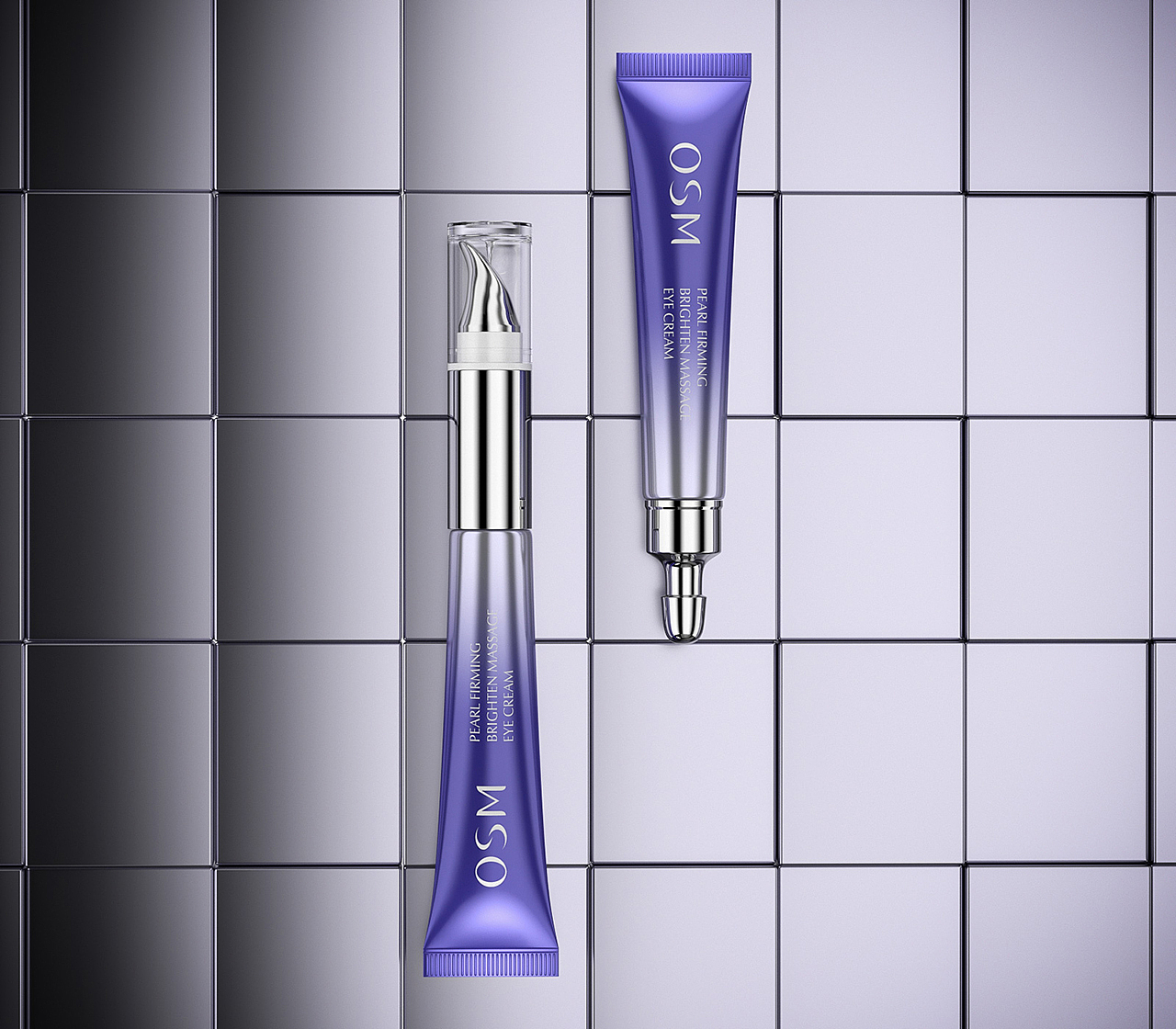 欧诗漫美妆化妆品渲染第三弹