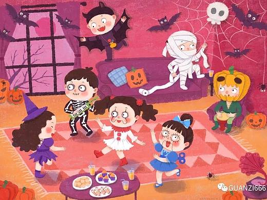 童年记忆（儿童插画）