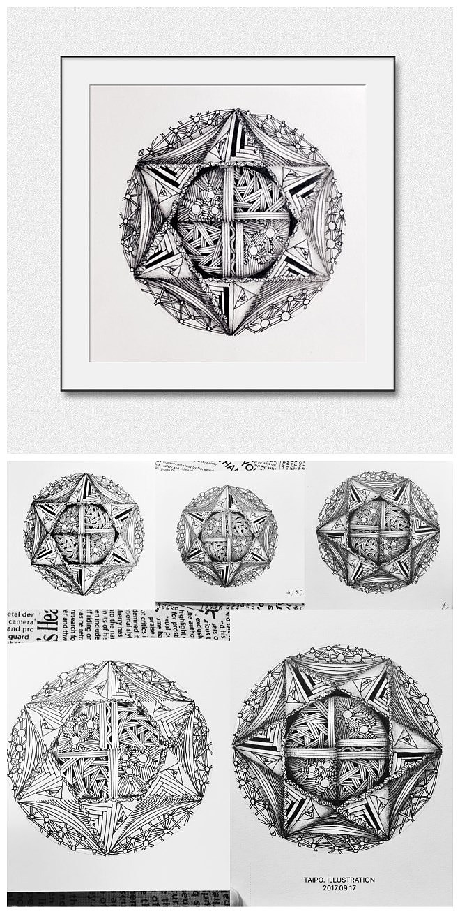 黑白插画设计（图ZOTM0MDY5MzI=） - 绘画 - 站酷设计师太婆原创素材 - 站酷ZCOOL