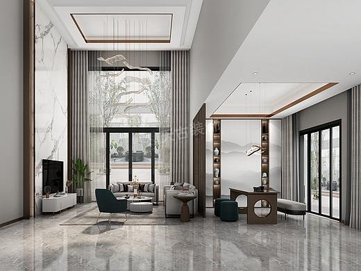 金科御临河装修,御临河合院别墅户型方案,设计师邓紫龙