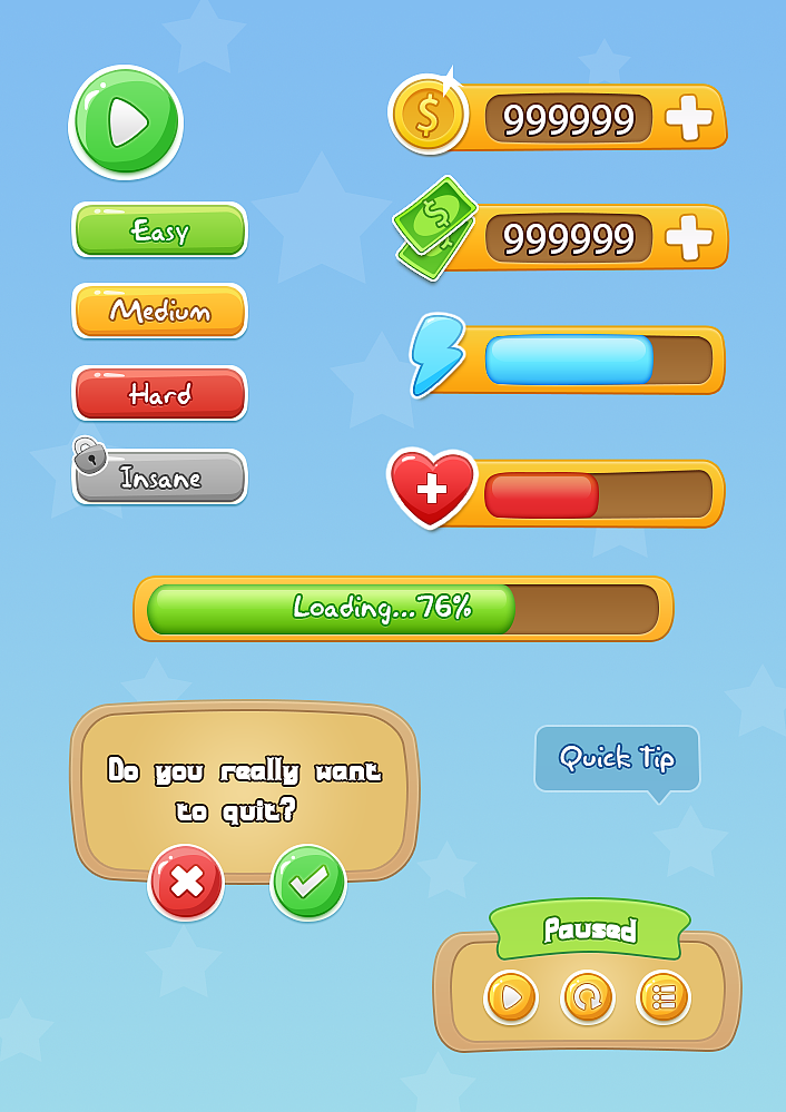 卡通风格游戏icon（临摹）（图ZMTIyOTM1NjA=） - 游戏UI - 站酷设计师KBX_binggo原创素材 - 站酷ZCOOL