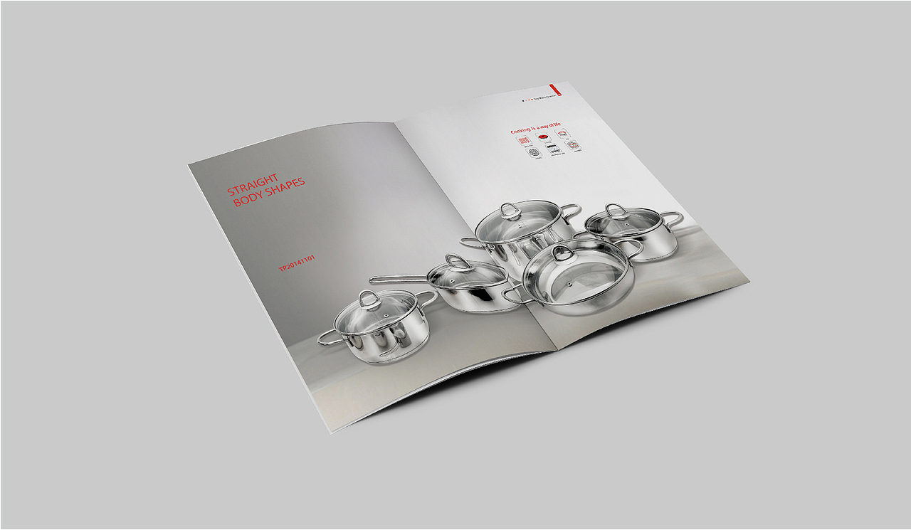 宝鼎锅具品牌宣传册（图ZODE0MTI5MjQ=） - 书籍/画册 - 站酷设计师视觉291502914原创素材 - 站酷ZCOOL