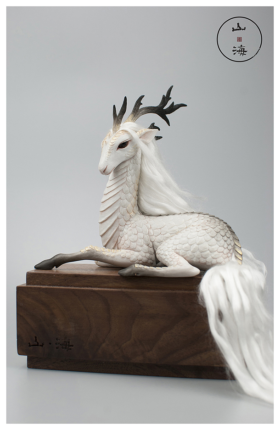 国风原创神兽山海之麒麟