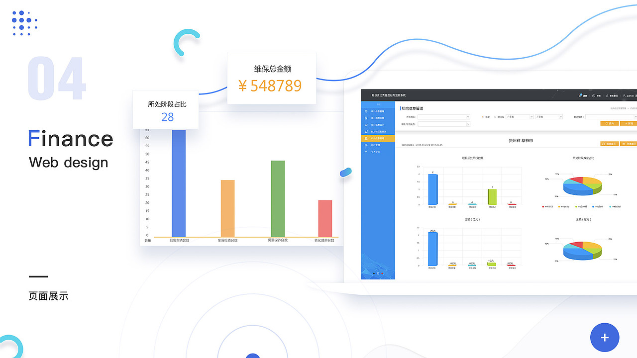UI-web支出监测管理后台系统