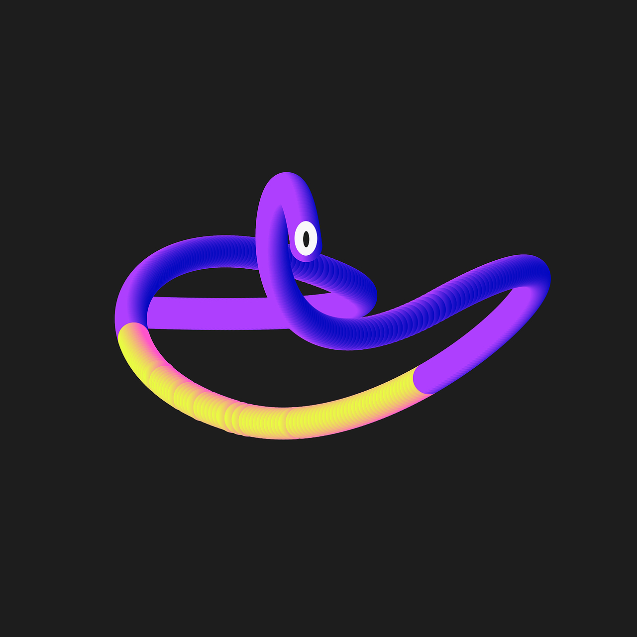 AI-练习-3D管状字体效果（图ZMTQ3MDcxMzg0） - 其他 - 站酷设计师蒲厦原创素材 - 站酷ZCOOL