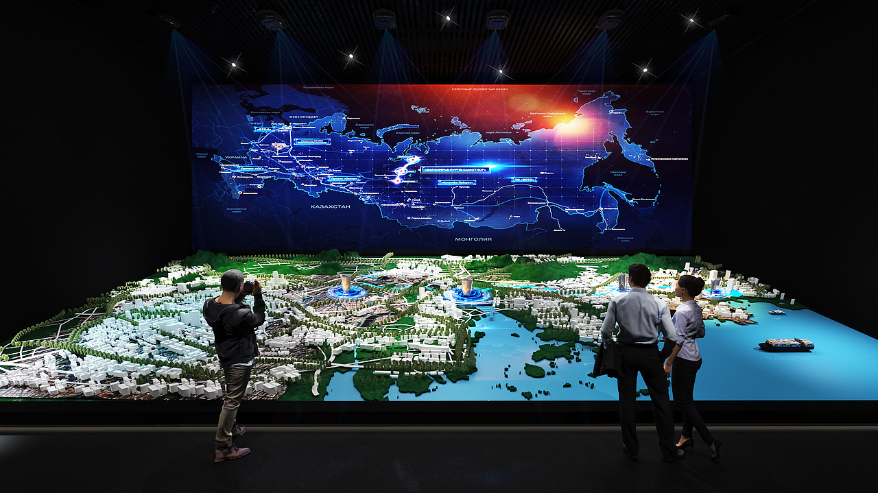 升降沙盘（图ZMjAxMDA4MzA4） - 展陈设计 - 站酷设计师展示设计效果图原创素材 - 站酷ZCOOL