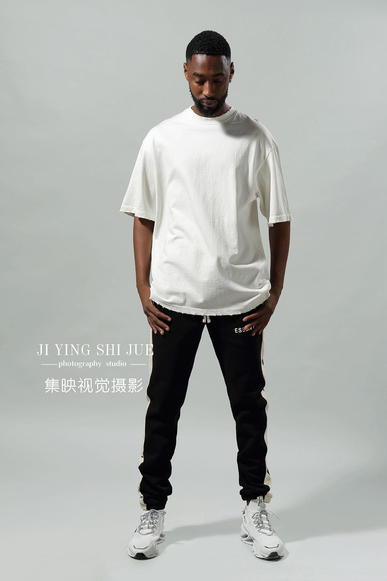 潮牌男装摄影 黑人模特拍摄 网拍图片 电商摄影|摄影|产品摄影|广州集