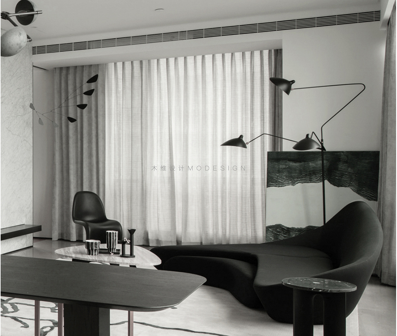 木维设计-重色系独居私宅（图ZMjc5MjUwNjQ4） - 家装设计 - 站酷设计师木维设计原创素材 - 站酷ZCOOL