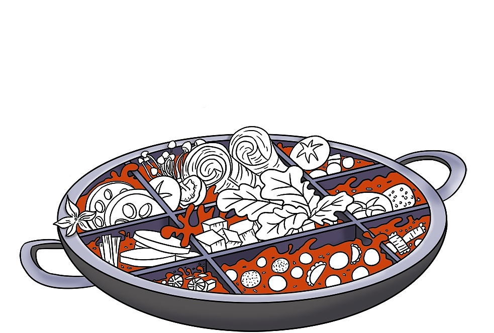 手绘 火锅大餐|插画|创作习作|种花兔 - 原创作品 - 站酷 (zcool)