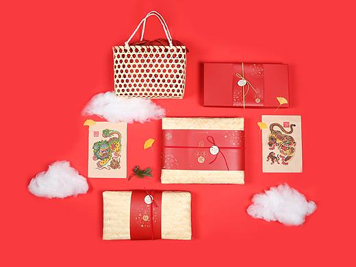 2019年货「早还乡」礼盒（个人主页-ZNDMyODk2NjA=） - 包装 - 站酷设计师张兔兔牙原创素材 - 站酷ZCOOL