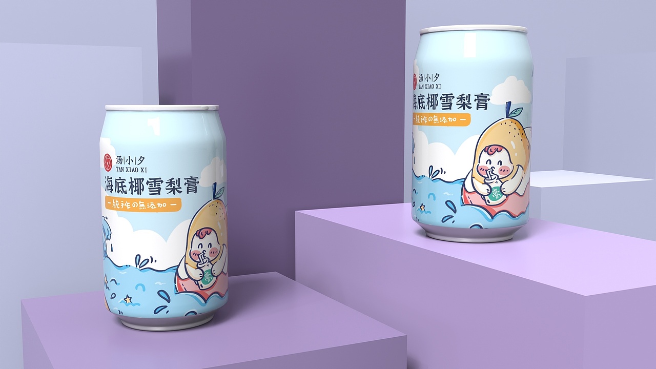 食品包装-海底椰雪梨膏（图ZMjY4NTcxODcy） - 包装 - 站酷设计师椰子口味的螃蟹原创素材 - 站酷ZCOOL