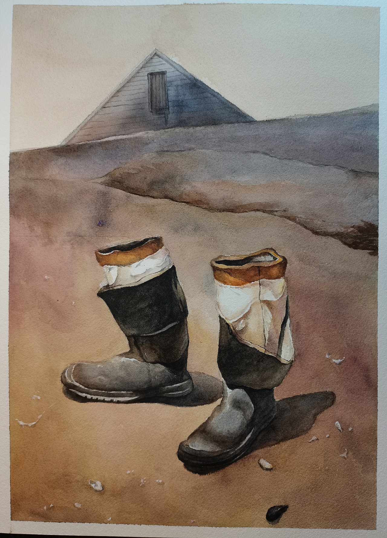 水彩练习（图ZMjkzMzcxMDQ0） - 绘画 - 站酷设计师茶心来啦原创素材 - 站酷ZCOOL